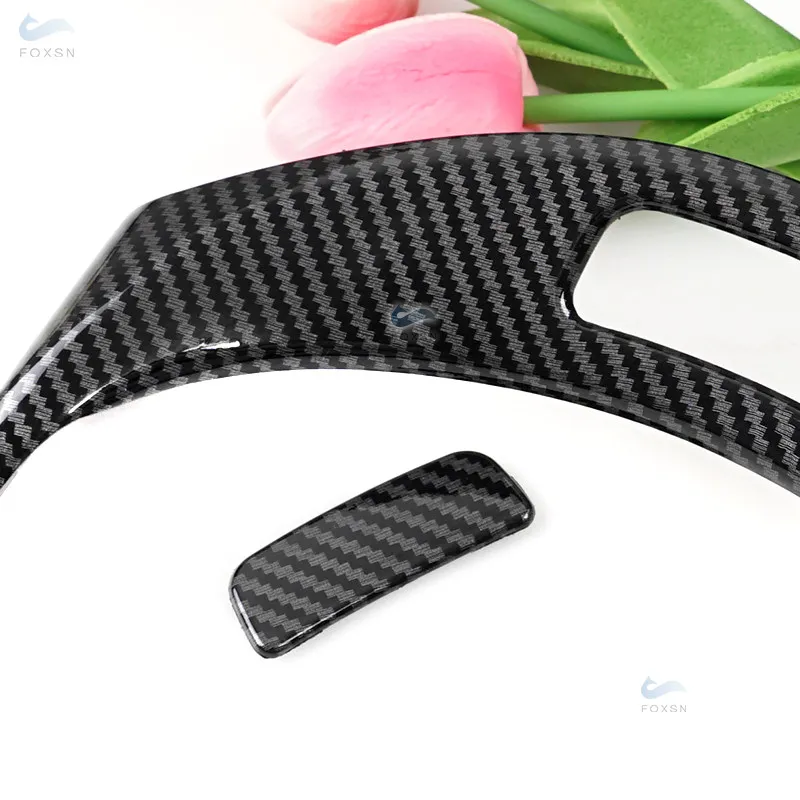 Автомобильный Стайлинг Текстура углерода панель управления для Mercedes Benz C GLC Class W205