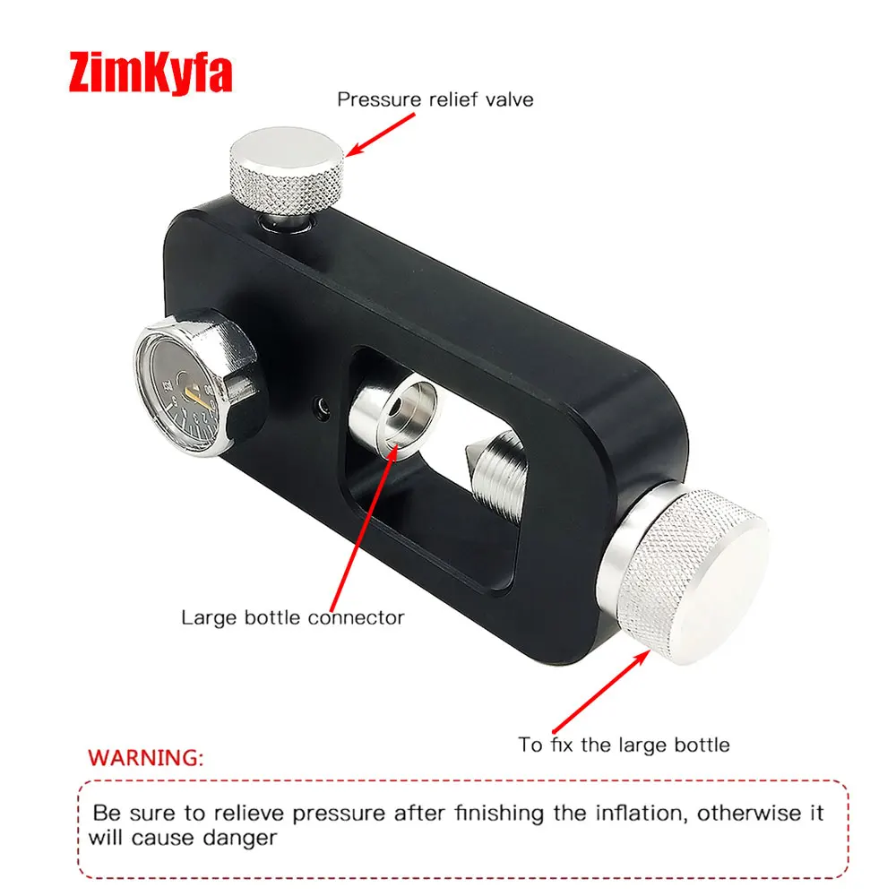 PCP Пейнтбольный стандартный к-клапанный адаптер для заправки воздуха зарядная