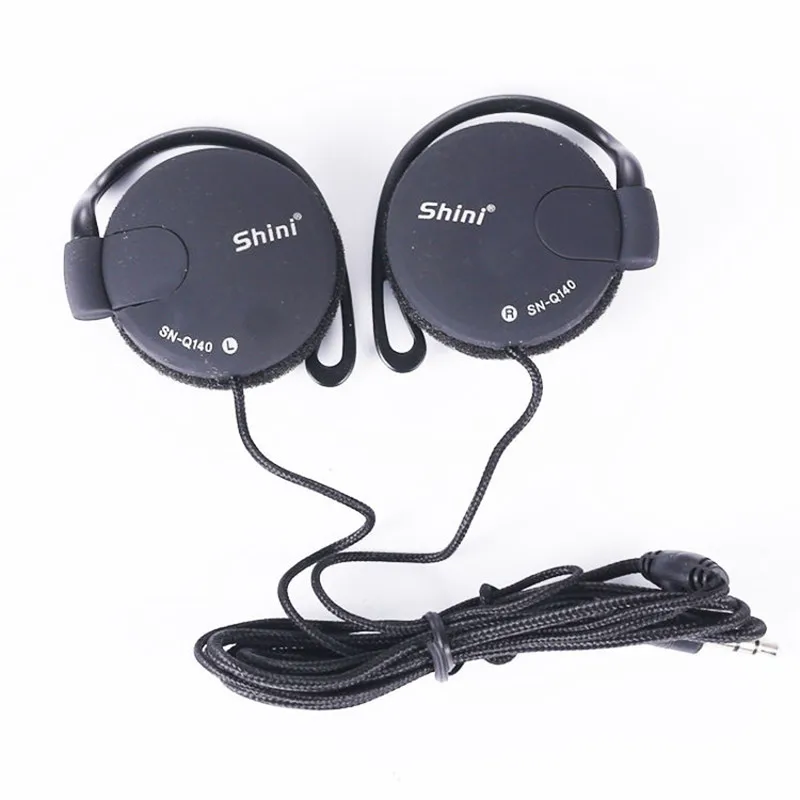 Спортивные стерео наушники 3 5 мм гарнитура наушное крепление басовые для Mp3