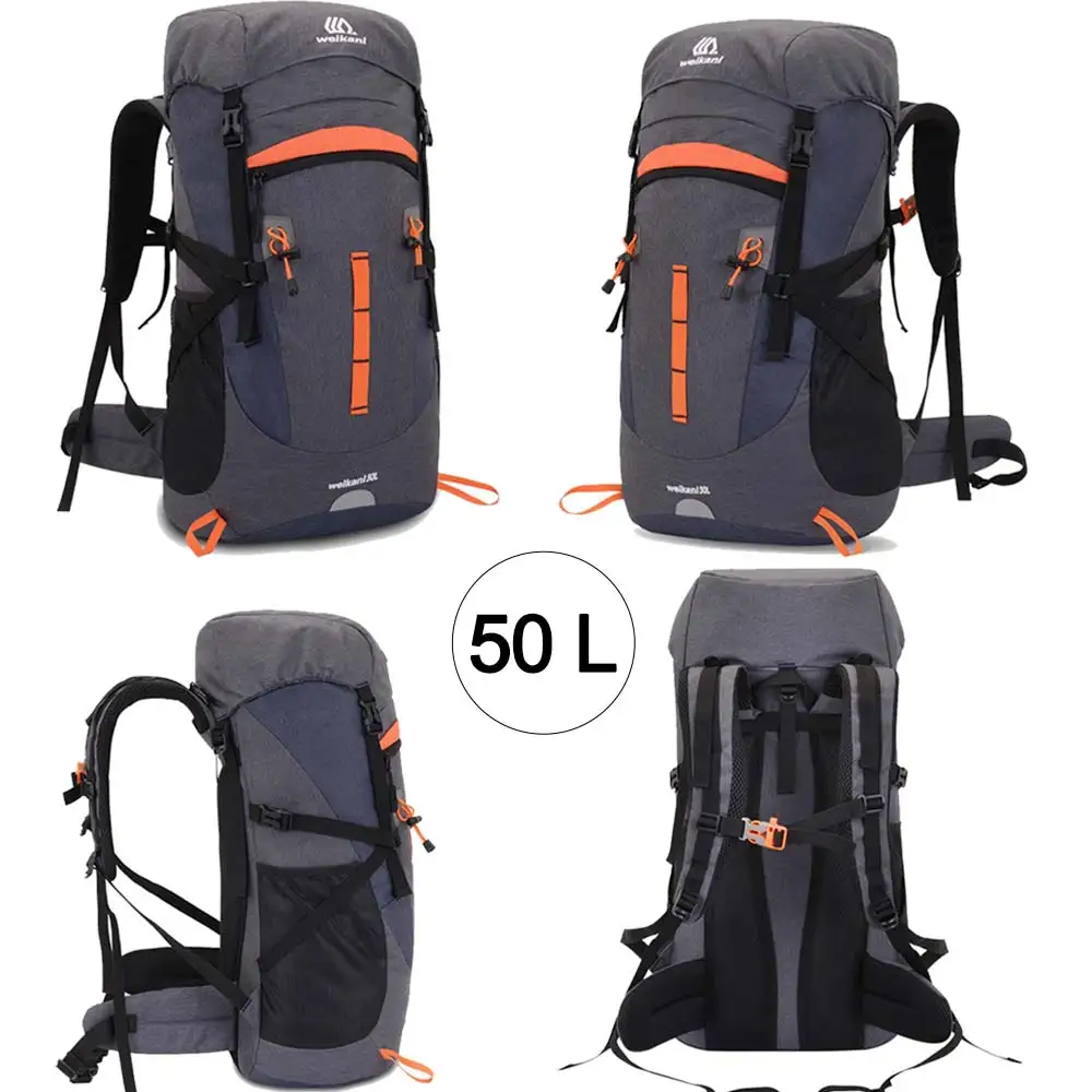 

90L 50L Travel Bag Camping Backpack Hiking Army Climbing Bags Trekking Mountaineering Mochila Large Capacity Sport Bag XA857WA