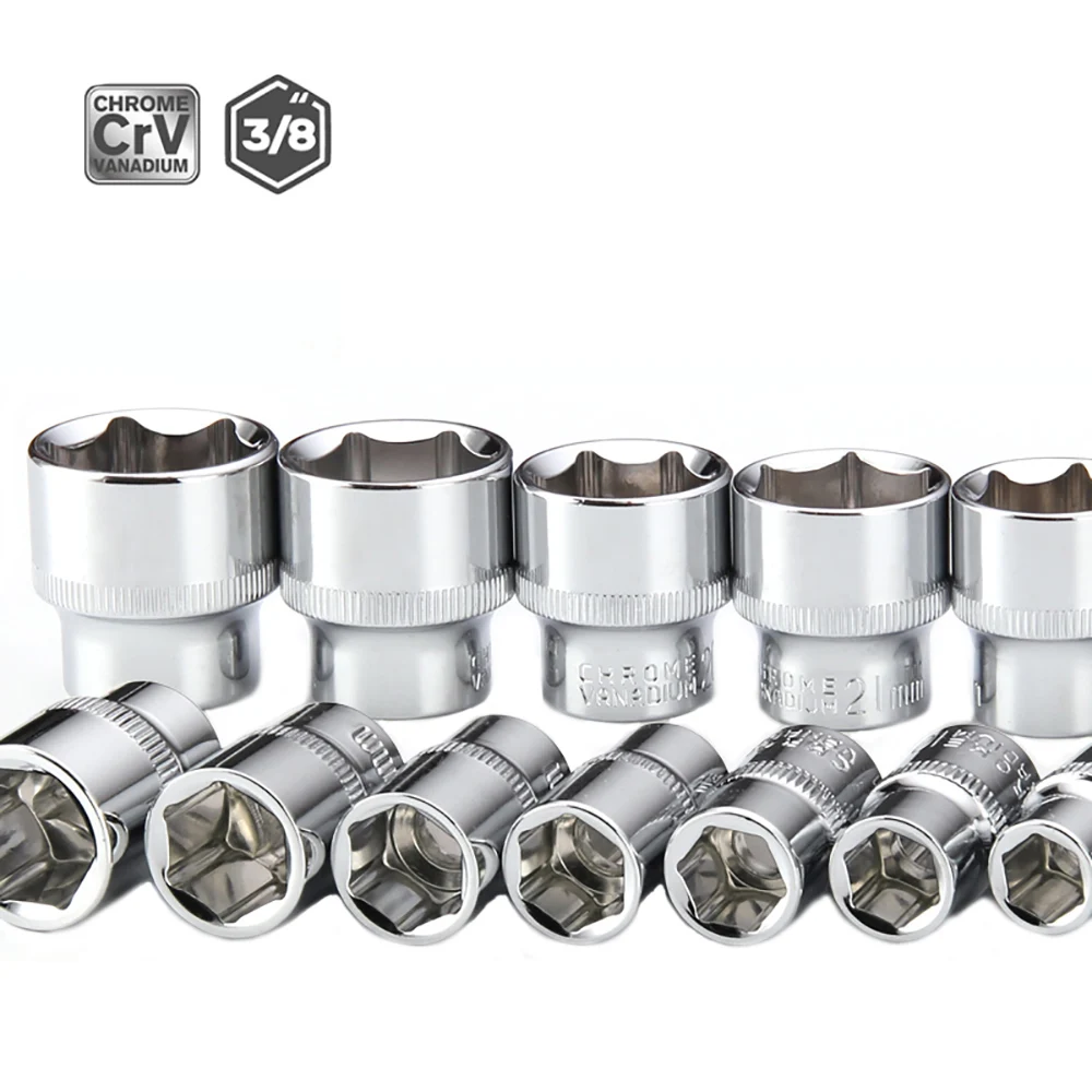 1 шт. или Набор торцевых головок с шестигранным отверстием 3/8 (10 мм) дюйма