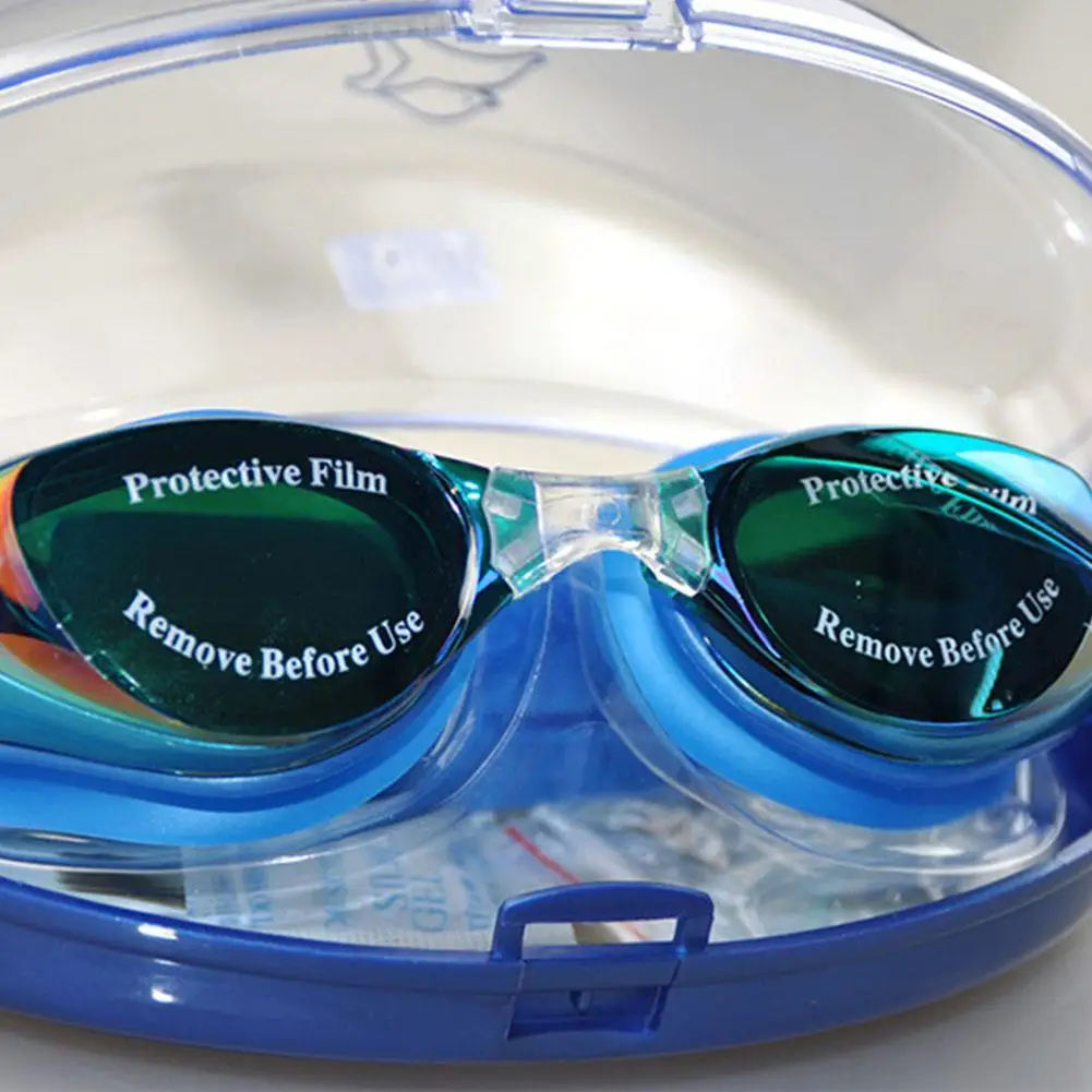

Swimming Goggles Myopia Men And Women Anti-Fog Professional Swim Glasses Waterproof Silicone Eyewear Adult Pool Arena Swimm S8N5