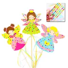 Палочки для рукоделия с алмазной феей, для детского сада, игрушки для самостоятельного творчества, пазлы, игрушки для детей, подарок для девочки