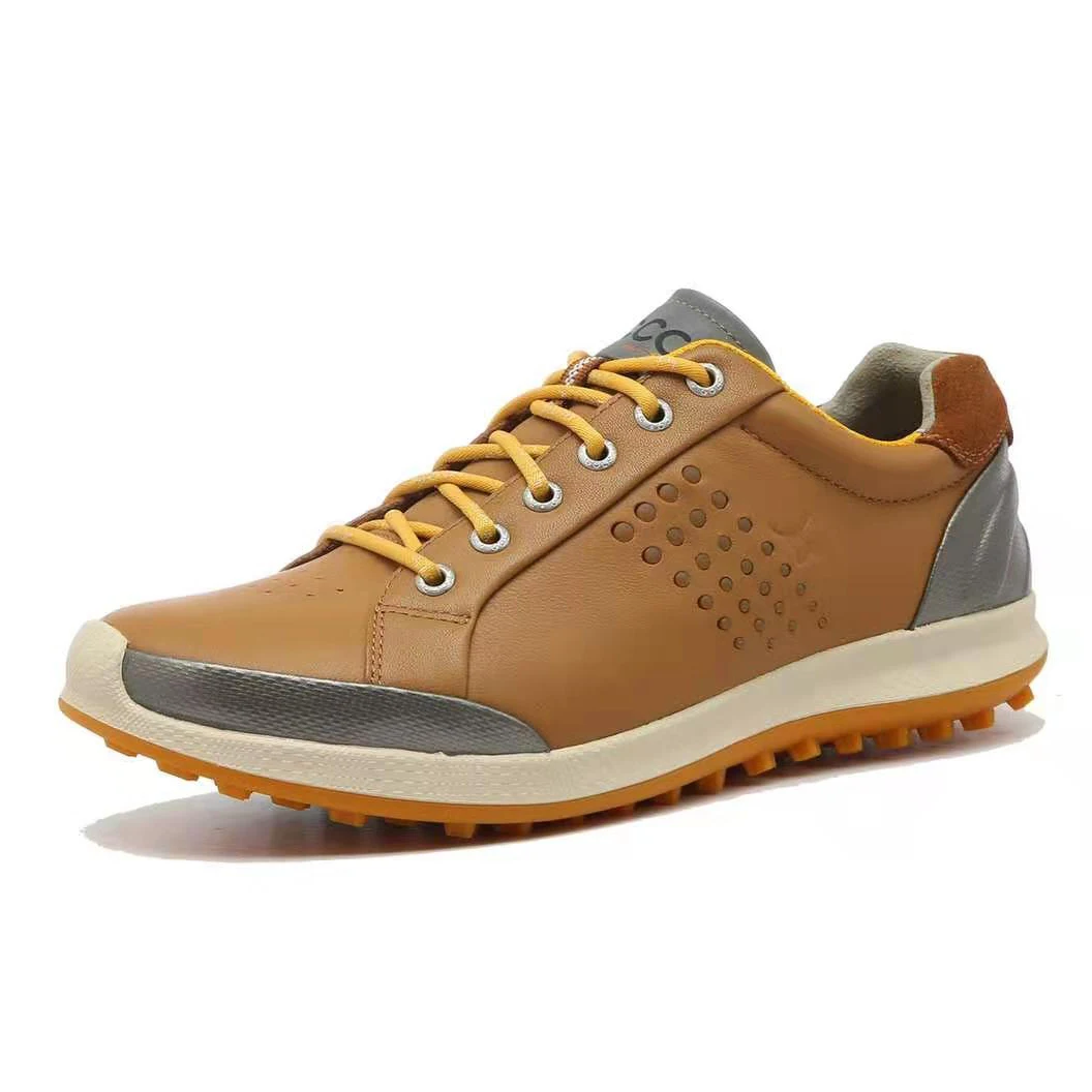 

Новые мужские кроссовки для гольфа без спиц, Прогулочные кроссовки, водонепроницаемая кожаная спортивная обувь, удобная мужская обувь для ...