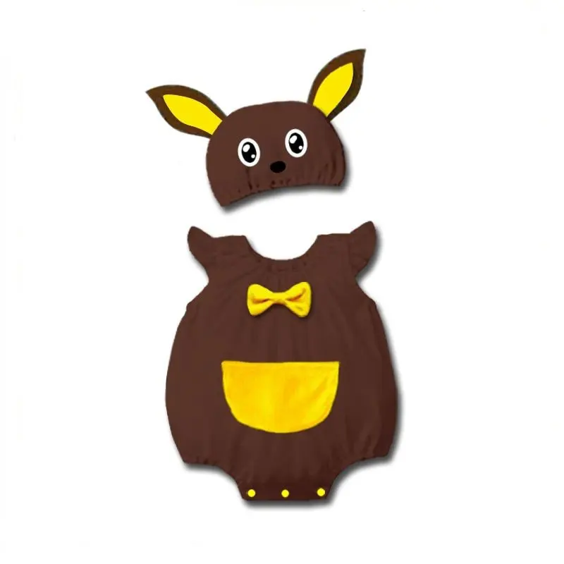 Комбинезоны для маленьких мальчиков короткий костюм-кенгуру младенцев