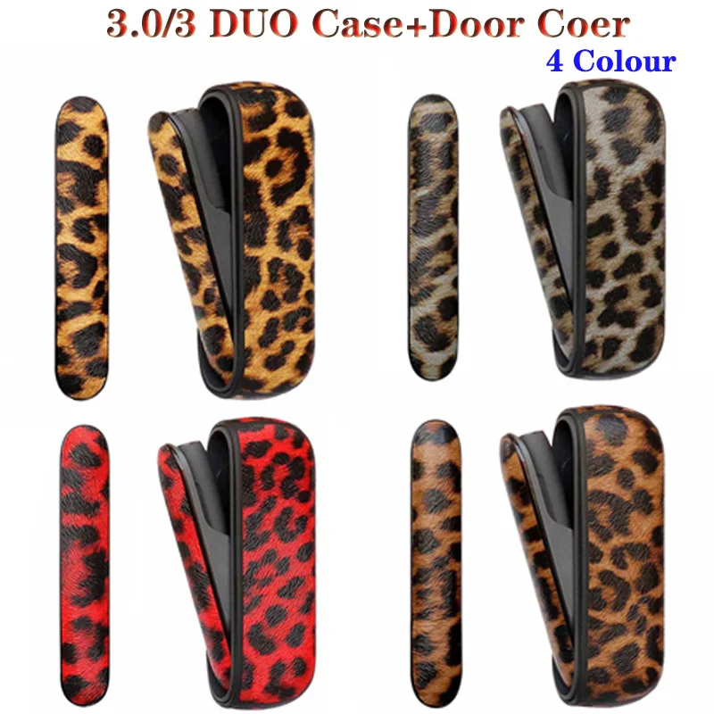 1 чехол + крышка двери для IQOS 3 0 Магнитная PC боковая Duo сменная декоративные