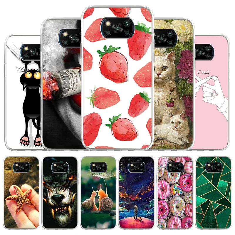 

For Xiaomi Poco F2 Pro Case TPU Soft Sillicon Case Fundas Redmi K30 Pro K30 Pro Zoom Cover Pocophone F2 Pro Capa Cat Bumper