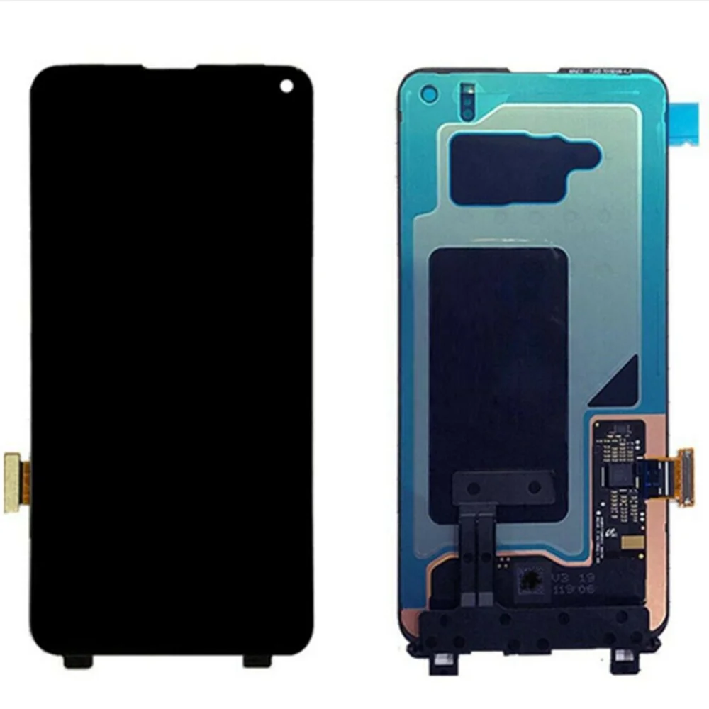 ЖК-дисплей Super Amoled с рамкой для SAMSUNG Galaxy S10 G9730 дисплей сенсорным экраном и