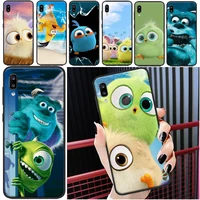 cute bird phone case for samsung galaxy a11 a21s a31 a32 a41 a42 a51 a52 a71 a72 4g 5g plush cartoon bird carcasa back cover