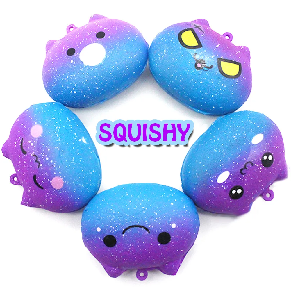 Stress Reliever Toys antistress Animals Bears Squishies Galaxy Kitty Slow Rising Cartoon Cream Scented Relief | Игрушки и хобби
