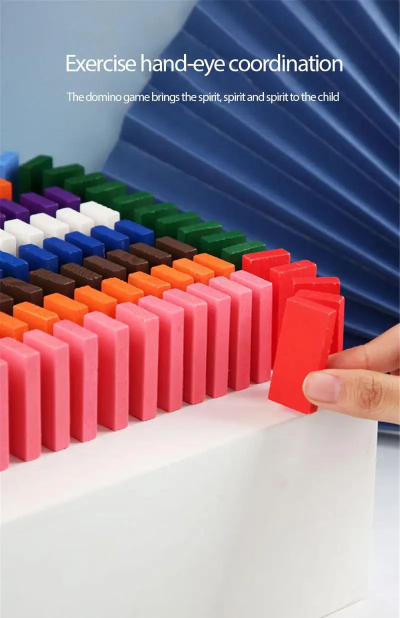 Набор деревянных игр домино 120 шт. деревянные блоки из липы ралли строительные