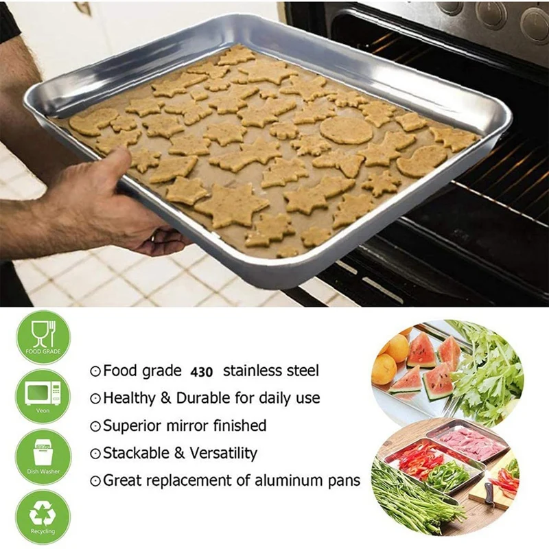Противень для выпечки с вешалка полотенец комплект Нержавеющая сталь формы и
