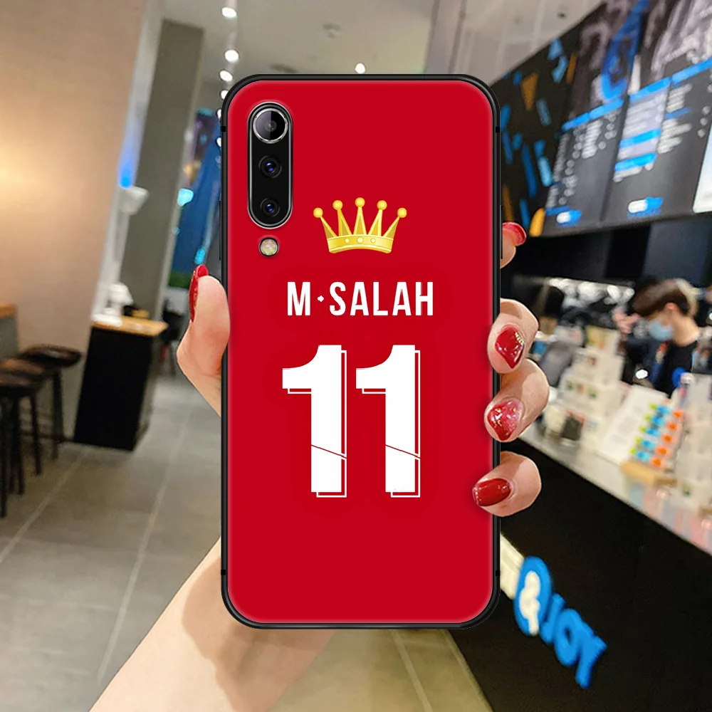 

Mohamed Salah Football Phone Case For XIAOMI redmi K 3 4 5 6 7 8 9 10 20 30 A X Pro ultra black black funda trend shell tpu Etui