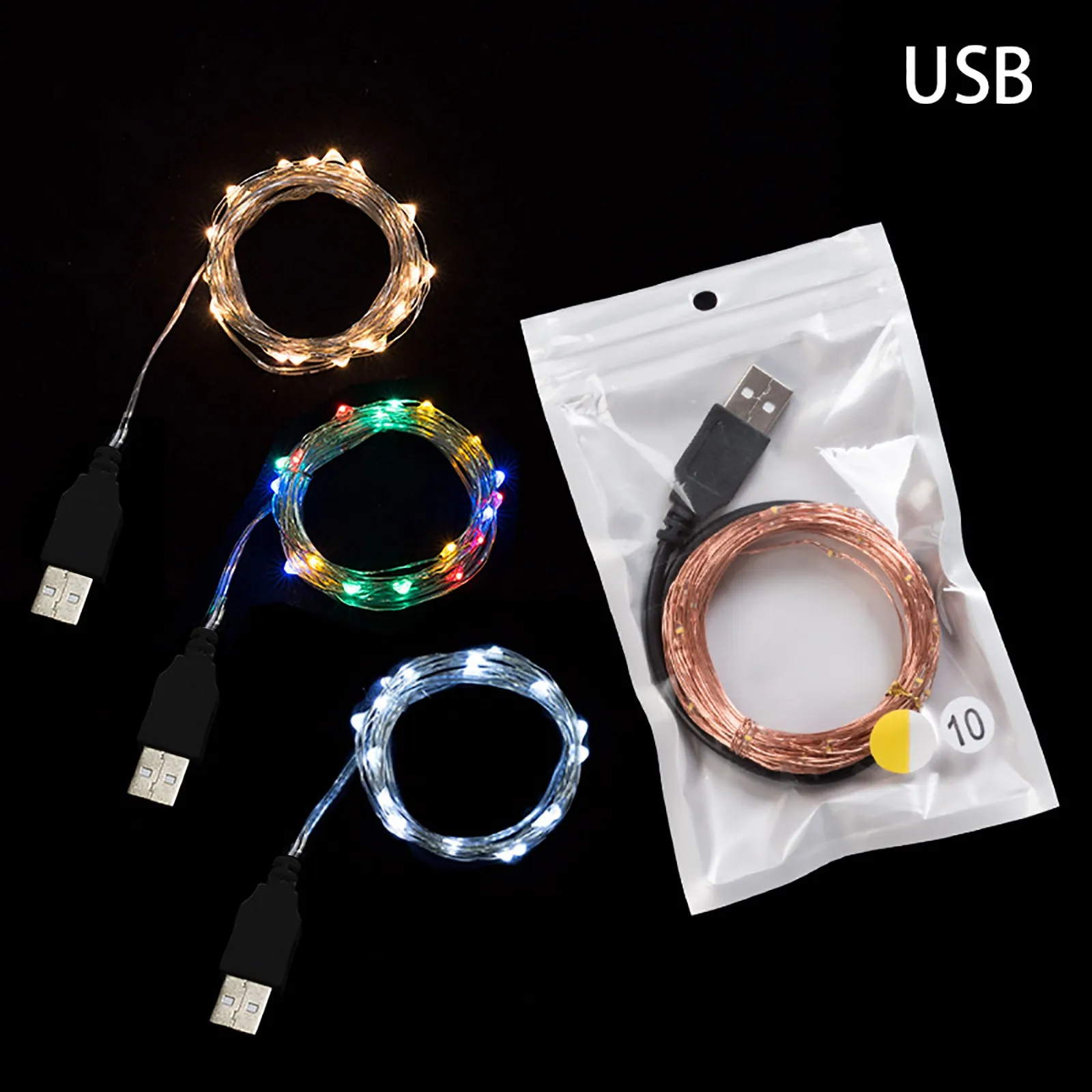 

2M LED String Lights Battery Garland Fairy Christmas Decoration Festoon Bulb For New Year Wedding Brithday Party Lamp dropshippi