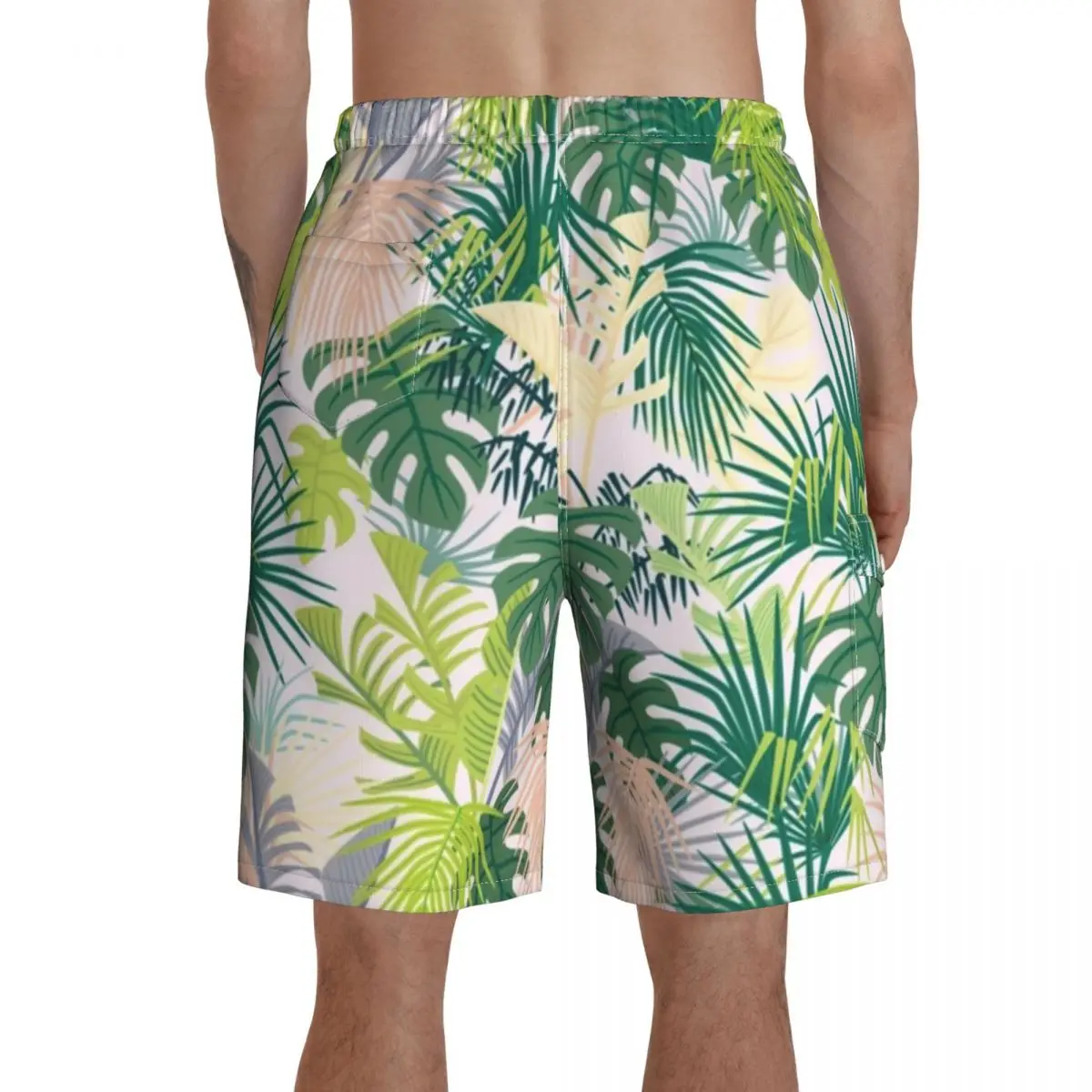 

Summer Board Shorts Men Bathing Swimming Trunks Polyester Funny Swim Trunks