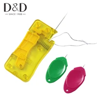 3pcs automatic needle threader plastic wire stitch insert craft tool hand sewing machine threader diy sewing accessories