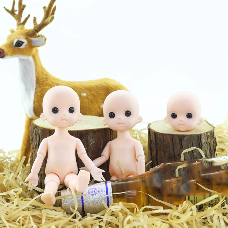 Кукла шарнирная 16 см 13 дюймов Обнаженная