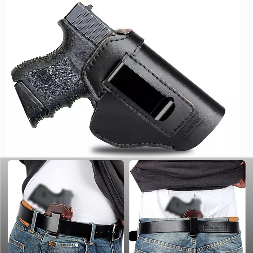 

Tactical Gun Holster for Taurus G2C Sig Sauer P226 SP2022 Glock 17 19 21 23 26 Concealed Carry IWB Hunting Pistol Pouch