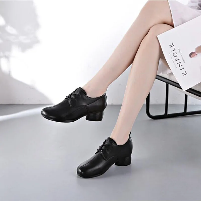 

Flats For Women Comrfort Genuine Leather Flat Shoes Woman Slipony Loafers Ballet Shoes Female Moccasins Big Size