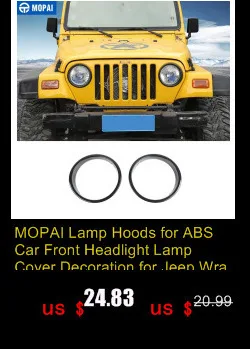 MOPAI Автомобильный задний фонарь держатель антенны для Jeep Wrangler TJ 1997-2006 Автомобильный задний фонарь антенный кронштейн для Jeep Wrangler TJ аксессуары