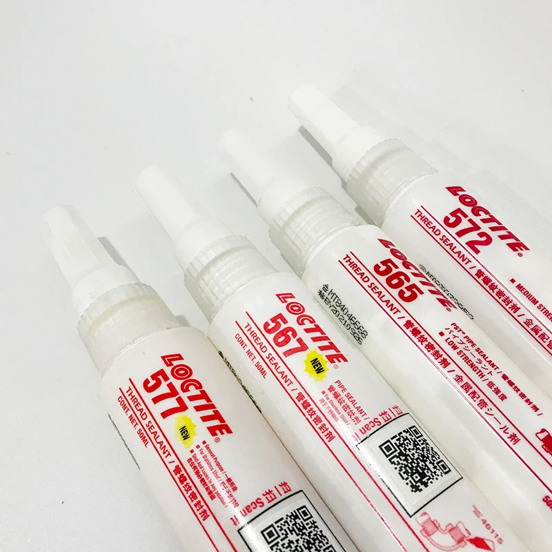Герметик Loctite 50/250 мл 565 567 572 577 573 592 высокотемпературная Трубная нить анаэробный