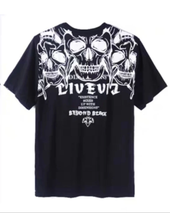 2020 Classic Evisu Men's Summer Short-Sleeved Fashion Trend Cotton Breathable Spring Men Women Lovers Short Sleeves Vest | Мужская