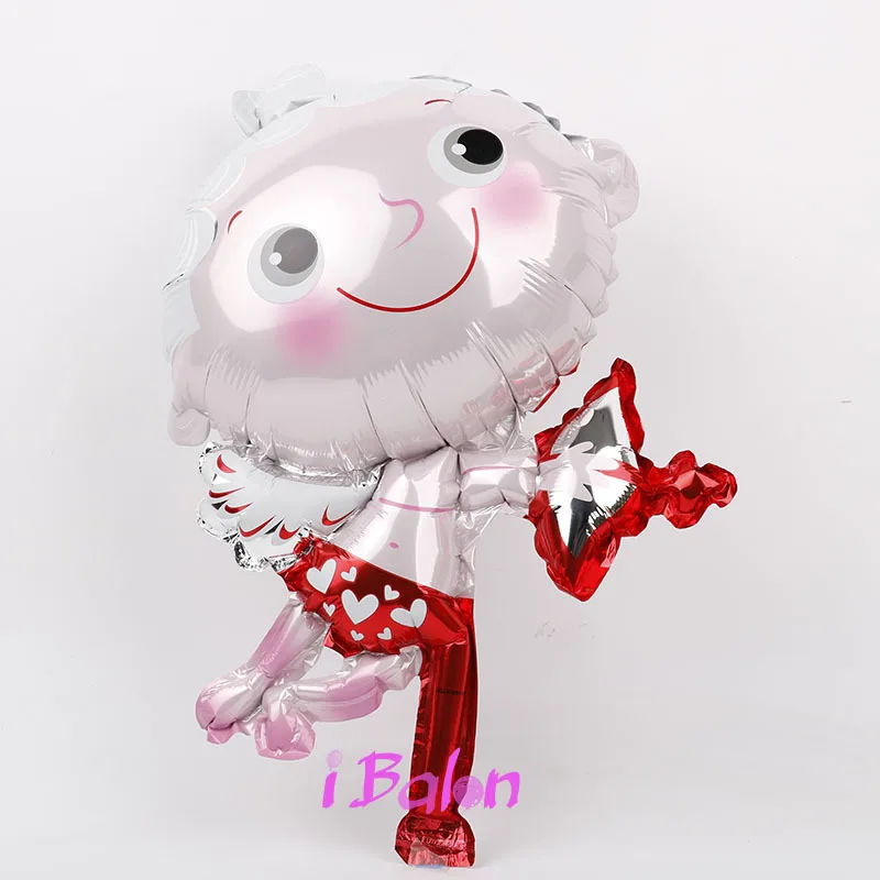 

Rose Flower Balloon Cupid Aluminum Foil Balloon Birthday Valentine's Day Wedding Room Decoration Party