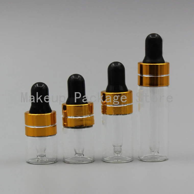 Флаконы с эфирными маслами для духов прозрачные стеклянные флаконы пипеткой и