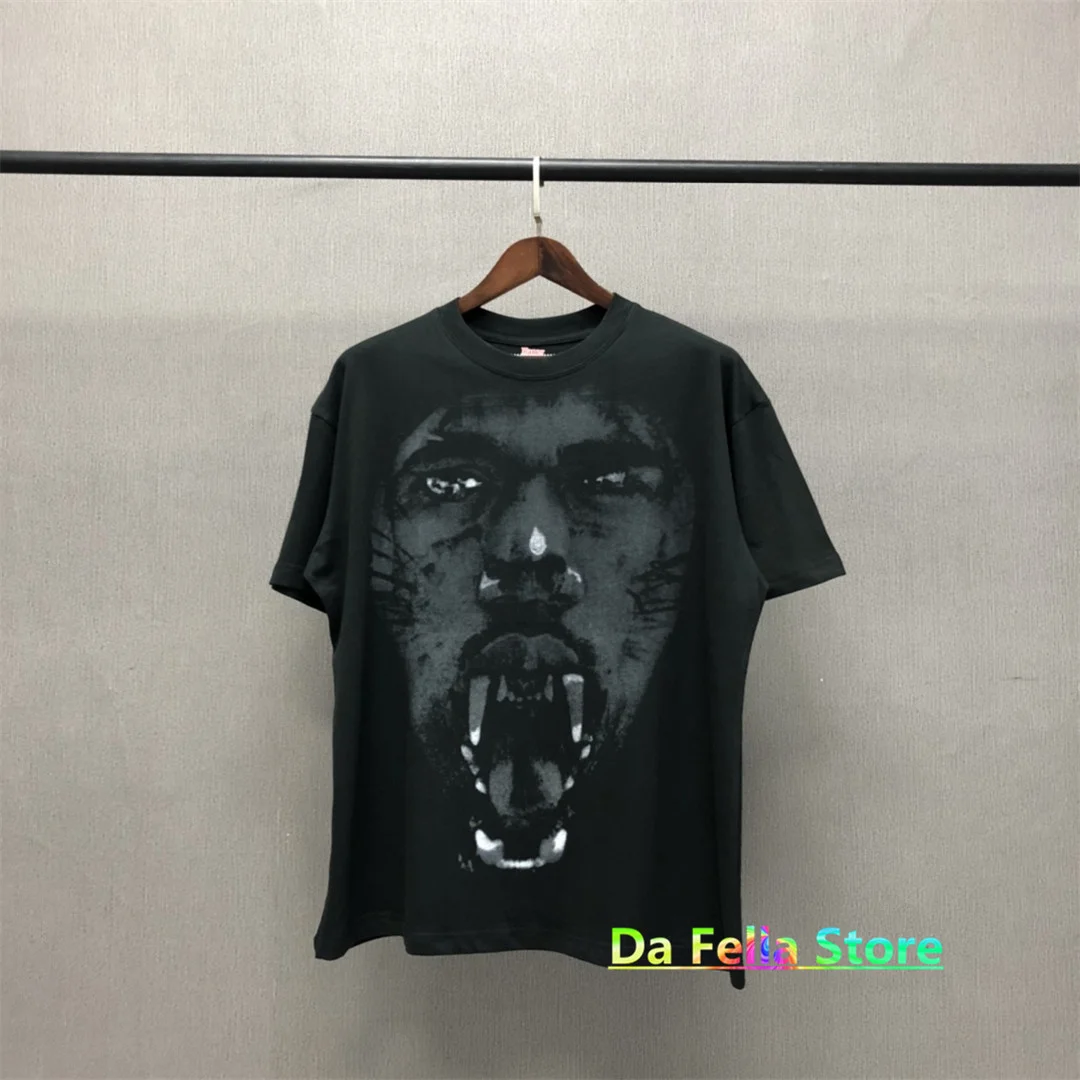 

Футболка Kanye West 2021SS для мужчин и женщин, топ с коротким рукавом и принтом в стиле хип-хоп, с изображением престолов, музыкальный альбом