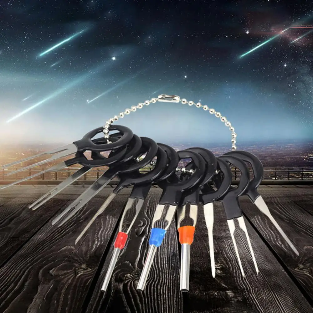 

35% Hot Sales!!! 14Pcs Car Wire Terminal Removal Wiring Connector Pin Extractor Puller Tools