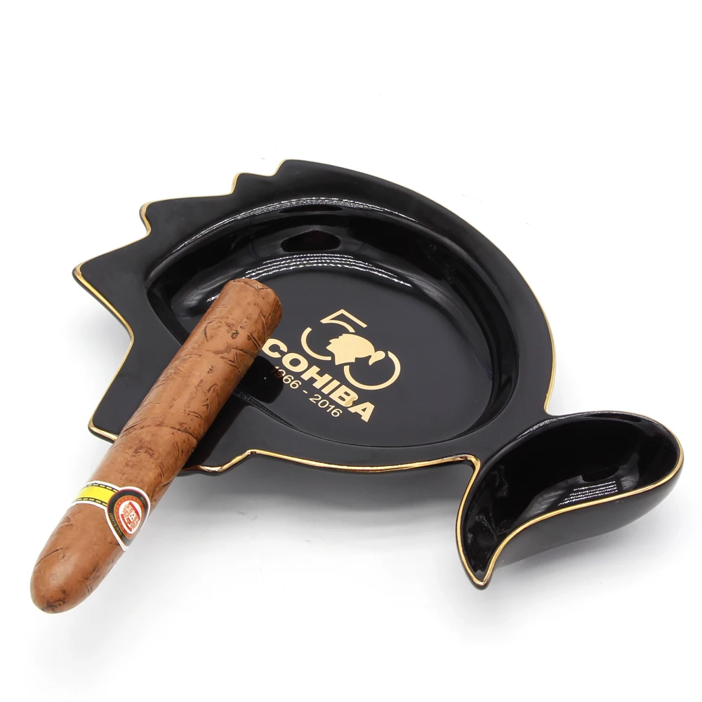 Гаджеты для сигар COHIBA керамическая пепельница домашняя одинарный держатель