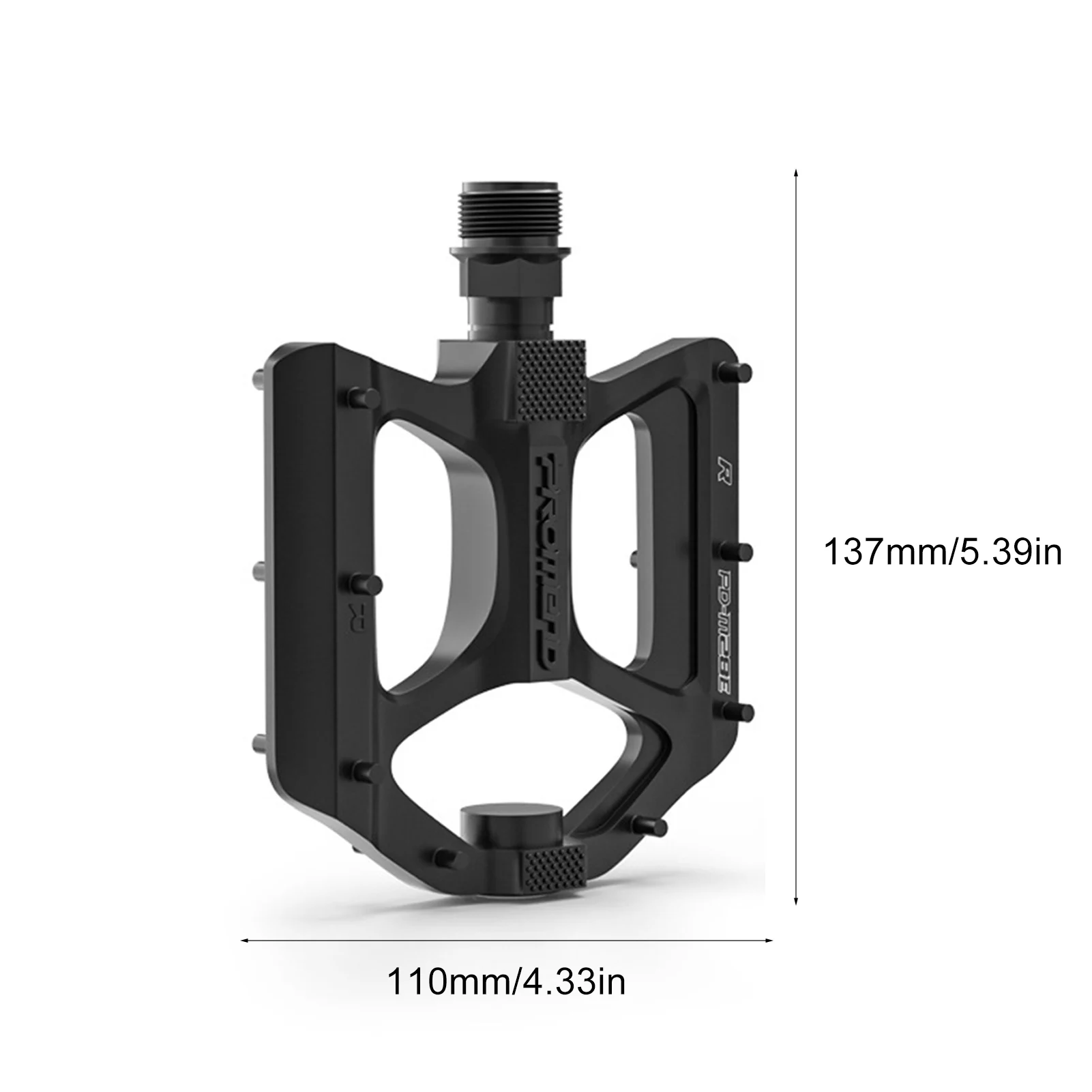 

Mountain Bike Bicycle Pedal with Warning Light Alloy Non-slip Pedal DU Bearing Multiple Models Various Bicycle Accessories