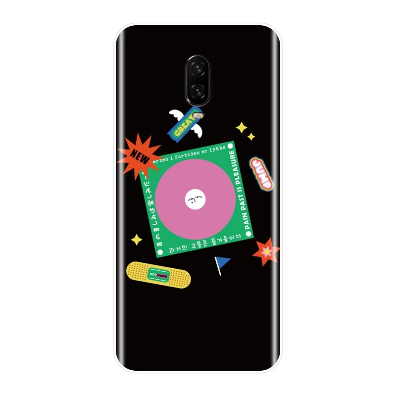 Чехол для телефона OnePlus 7 Pro 6 6T 5T 3T Забавный мультяшный Мягкий силиконовый чехол на