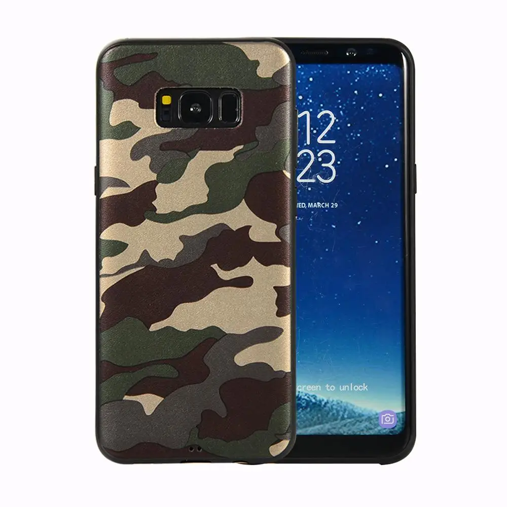 Камуфляжный спортивный Ретро Супермен чехол для samsung Galaxy S9 S8 S7 S6 Plus Edge армейский