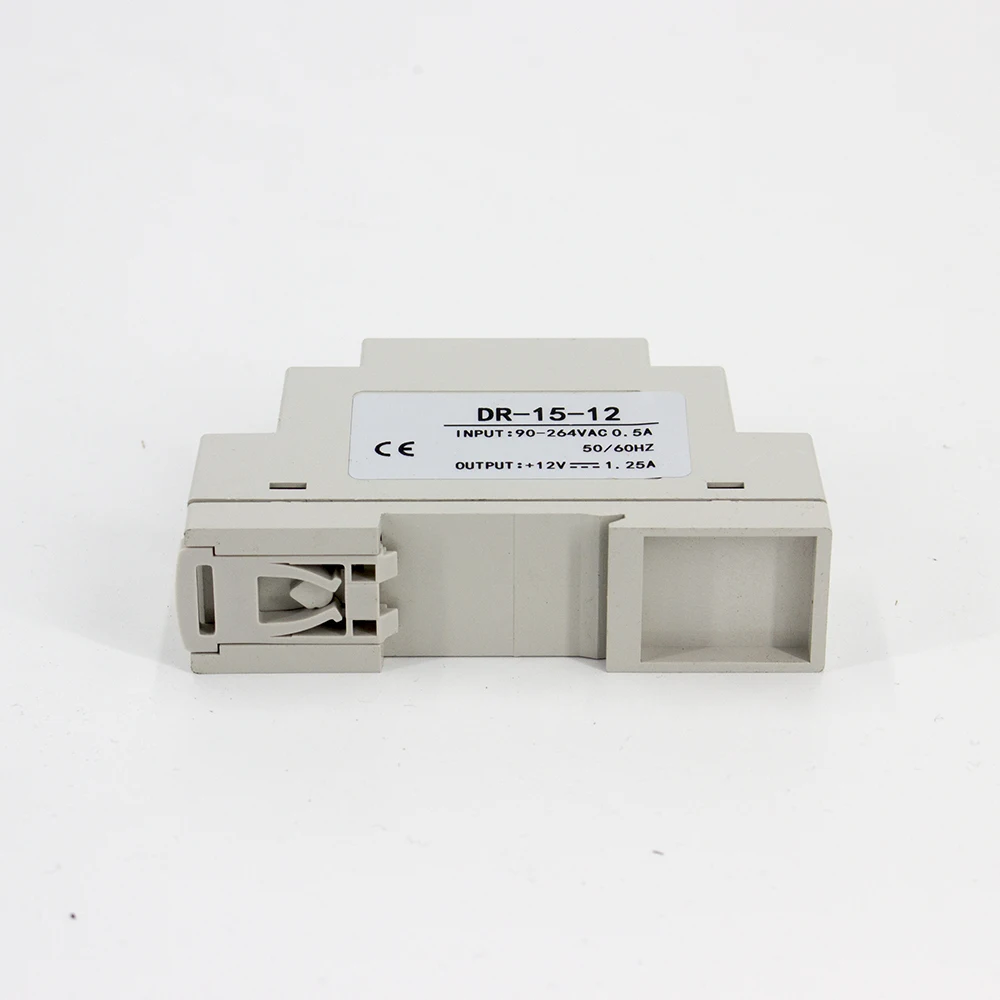 DR-15-24 15W 24V 0.63A одиночный выход промышленный din-рейку источник питания dc |