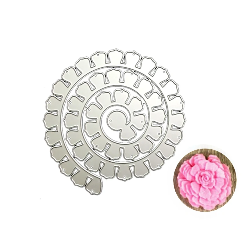 

Scrapbook Metal Cutting Dies For Scrapbooking FLOWER COVER Stencils DIY Paper Album Cards Making Embossing Die Cut Cuts Cutter