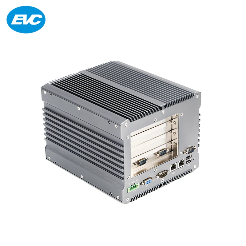 industrial portable small computer intel core i7 i5 cpu processor alloy case fanless embedded box pc with 2PCI 6USB PCIE | Инструменты