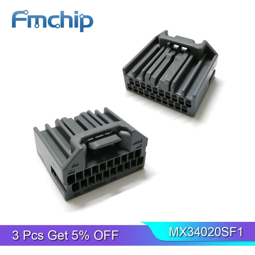 Автомобильные Разъемы серии MX34 FMchip MX34020SF1 для разъема MX34020NF1 двойной разъем RCPT