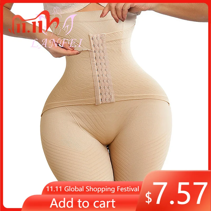 

FAKUNTN Womens Firm Tummy Control Butt Lifter Shapewear High Waist Trainer Body Shaper Shorts Thigh Slim Girdle Panties with