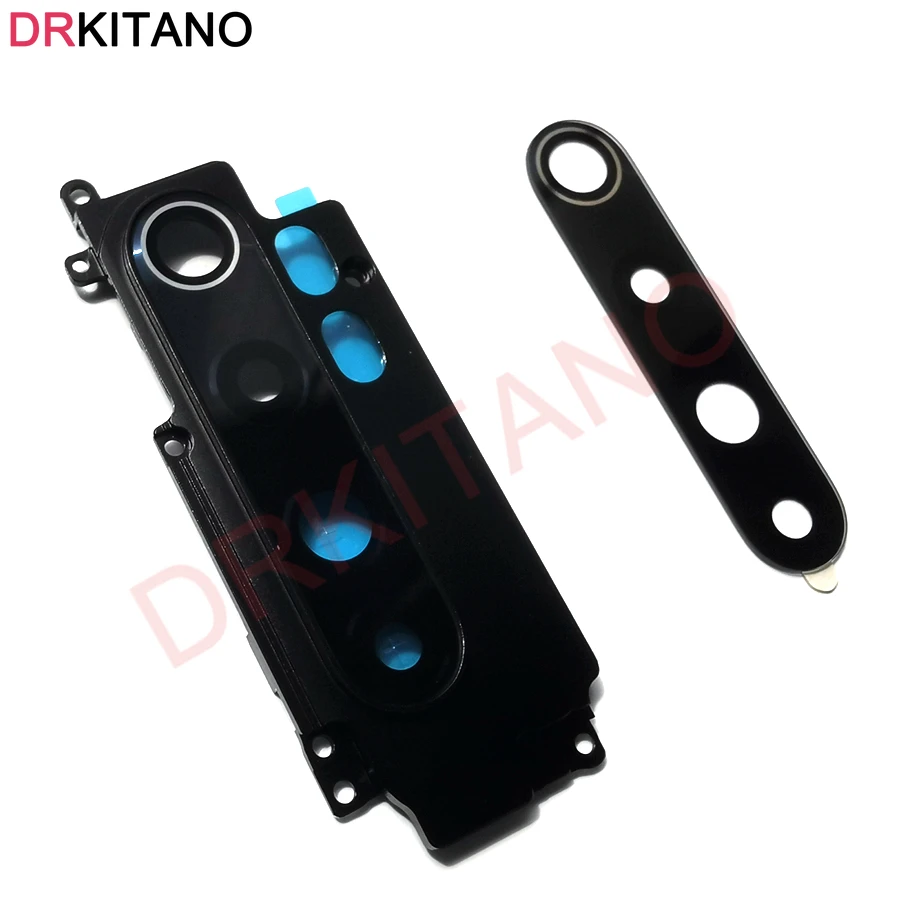 Rear Back Camera Lens Glass For Xiaomi Mi Note 10 Lite Lens+Camera Frame Holder Bezel Note10 Replacement Parts | Мобильные телефоны