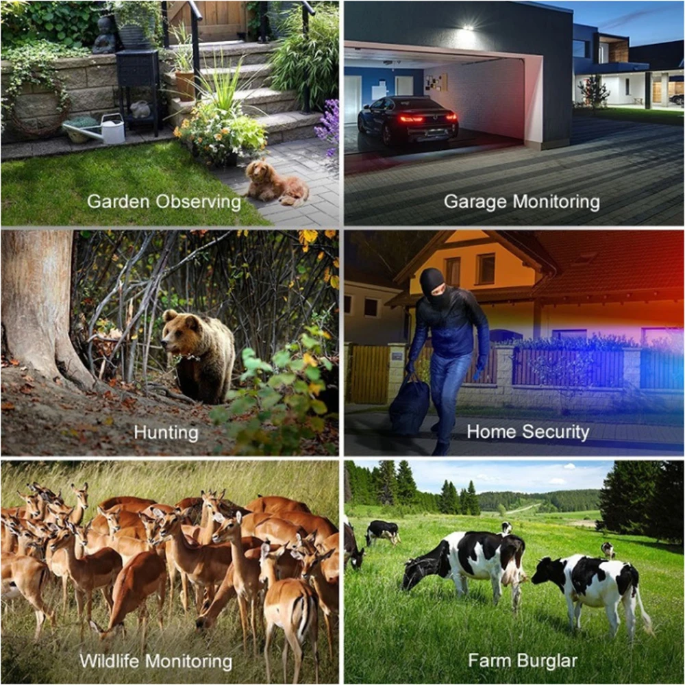 Камера для наблюдения за дикой природой 12 МП 1080P | Спорт и развлечения