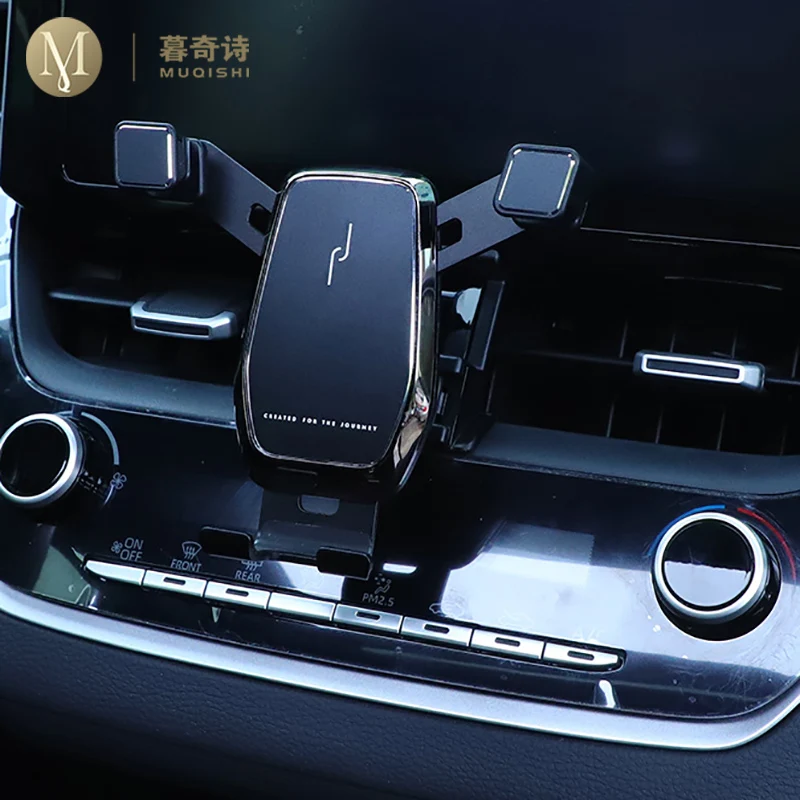 

For Toyota RAV4 Accessories 2019 2020 RAV 4 Gravity Car Phone Holder Dedicated Air Vent Mount Clip stand Mobile Phone Holder