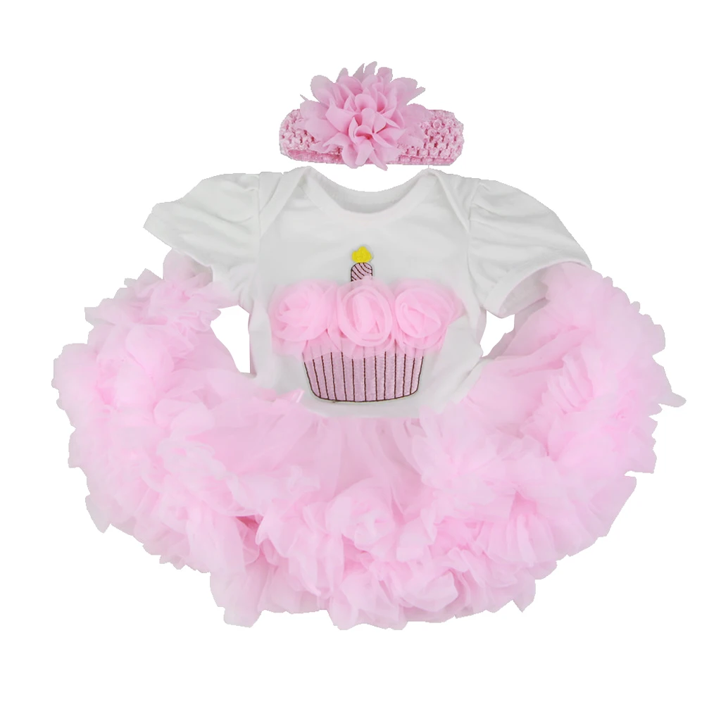 

Doll Clothes Dress Lace Headband Decor For 22-23 Inches Doll