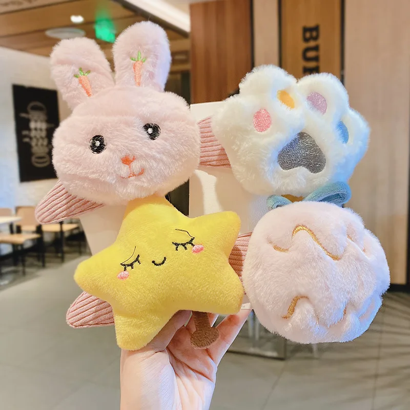 

Girl hairpin top clip hairpin side clip cartoon clip headdress