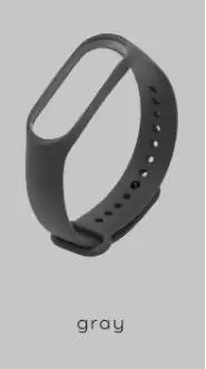 Браслет для Xiao mi band 3 mi Band 4 спортивный ремешок силиконовый ремешок для mi band 3 mi band 4 аксессуары браслет ремешок - Цвет: Gray