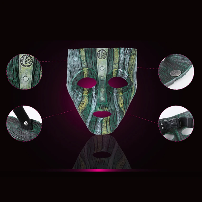 Маска сын из 2 фильмов косплей Локи Карнавальная вечеринка полулицевая детская