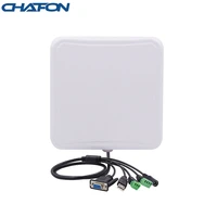 chafon 5 6m uhf rfid reader long range built in 6dbi circular antenna rs232 wg26 usb relay ethernet for vehicle management