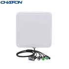 Радиочастотный считыватель CHAFON, 5-6 м, Uhf, встроенная круглая антенна 6 дБи RS232, WG26, USB-реле, Ethernet для управления транспортными средствами