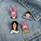 Новые креативные булавки с надписью счастливой гамбургера