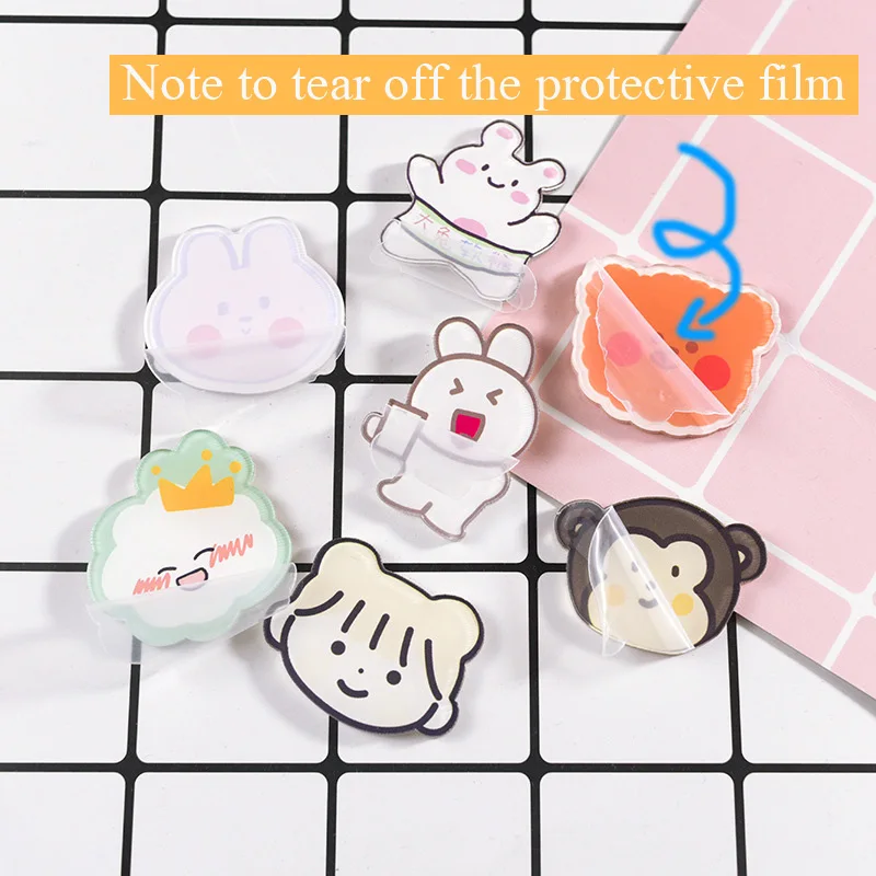 

kawaii Large Pencil Case Stationery Storage Bags Canvas Pencil Bag Cute Makeup Bag School Supplies for Girl Kids Gift w/ Badge